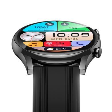 Смарт-годинник HOCO Y38 AMOLED 36mm. 300 mAh. Smart watch(call version) Black (6942007672047) [806413]
