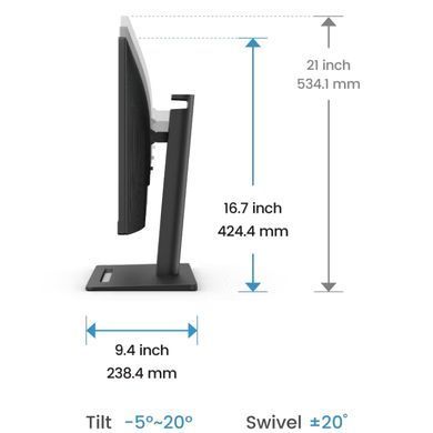Монітор TFT 27" BenQ, IPS, 100Hz, 2xHDMI, DP, HAS, Pivot, колонки, чорний (GW2790T) [402662]
