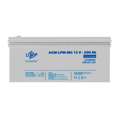 Акумулятор мультигелевий LPM-MG 12V - 200 Ah (LP3875) [900290]