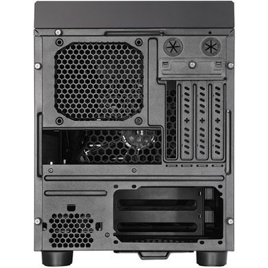 Корпус Chieftec THE CUBE, без БЖ, fan 20cm, mATX, Black (CI-03B-OP) [404619]