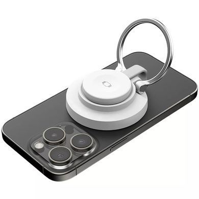 Бездротовий зарядний пристрій Proove Knocker 2 in 1 Qi2 15W White (WSPK15012002) [618162]