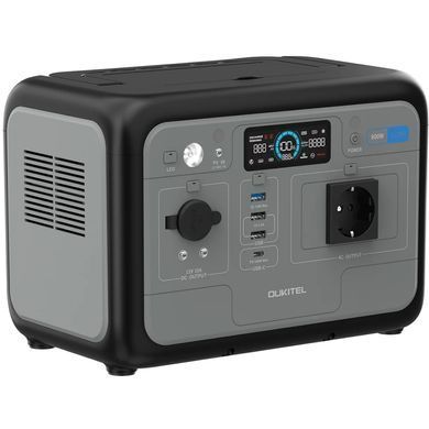 Зарядна станція Oukitel 800Вт (512Вт/г) LiFePo4 UPS, MPPT, PD100 Вт (Р800) [404982]