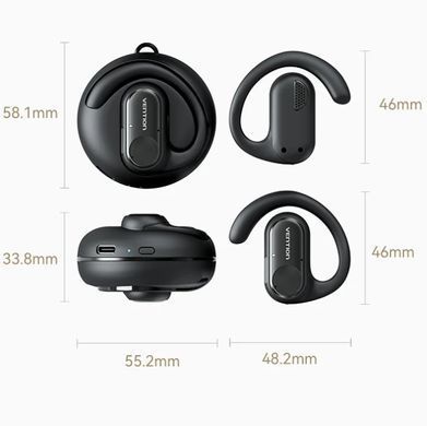 Навушники TWS Vention OpenBeat O11 Black (NBPB0) [401963]