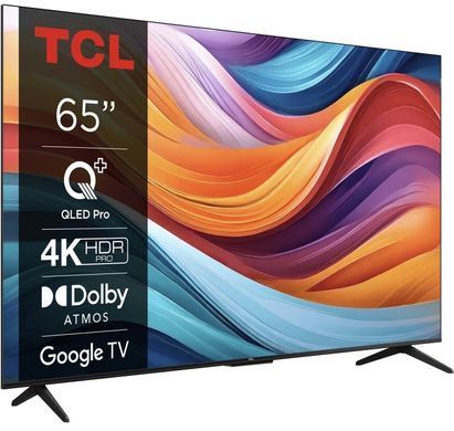 Телевізор 65" TCL QLED 4K 60Hz Smart Google TV Titan (65T7B) [102216]