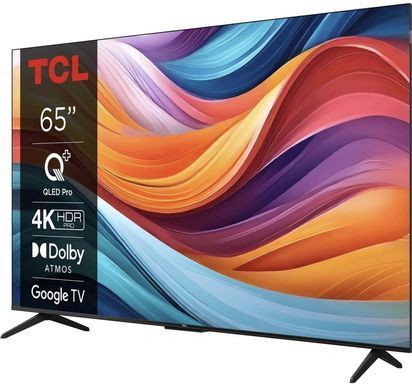 Телевізор 65" TCL QLED 4K 60Hz Smart Google TV Titan (65T7B) [102216]