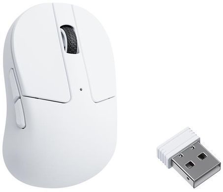 Миша Keychron M4 USB-A/USB-C/WL/BT, білий (M4A3_KEYCHRON) [104119]