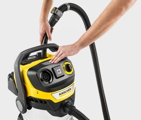 Пилосос професійний Karcher WD 7 Control P S 30/6/35/T 1400Вт 290мБар контейнер 30л 8.7кг (1.628-385.0) [114374]