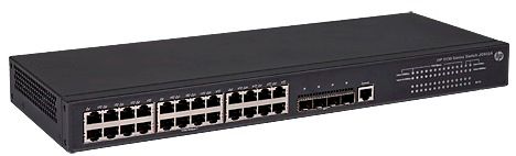 HPE Комутатор Aruba 5130, 24xGE, 4x1/10GE SFP Ports, EI Switch, LT Warranty (JG932A)