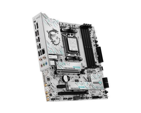 Материнcька плата MSI B850M GAMING PLUS WIFI sAM5 B850 4xDDR5 M.2 HDMI DP WiFi BT mATX (911-7E66-001) [109269]
