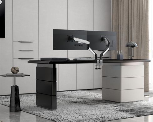 Кронштейн Anda Seat Stealth Pro II 17"-42" Black/White (VESA100х100) (AD-W-A9-2S-BW) [617856]