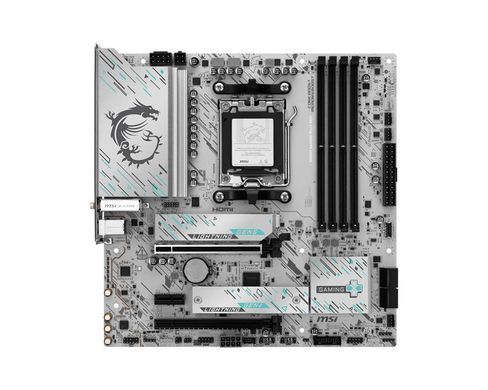 Материнcька плата MSI B850M GAMING PLUS WIFI sAM5 B850 4xDDR5 M.2 HDMI DP WiFi BT mATX (911-7E66-001) [109269]