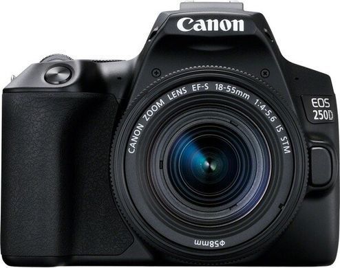 Цифр. фотокамера дзеркальна Canon EOS 250D kit 18-55 IS STM Black (3454C007) [107540]