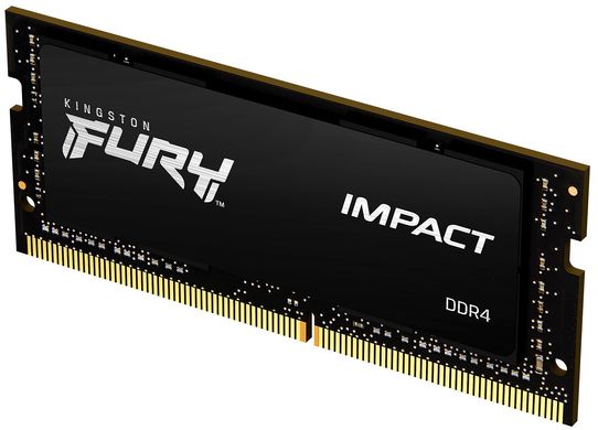 Пам'ять ноутбука Kingston DDR4 8GB 3200 FURY Impact (KF432S20IB/8)