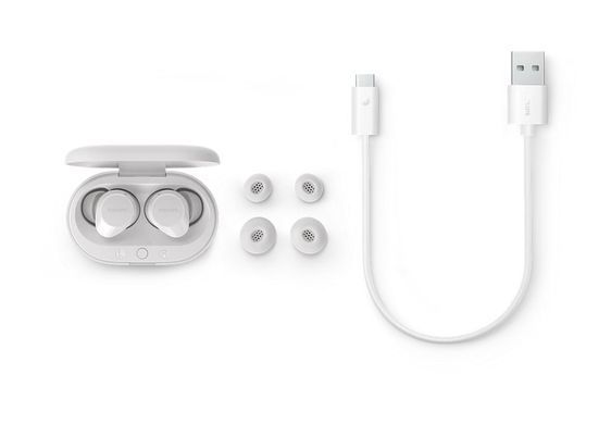Навушники TWS Philips TAT1209 BT 5.3, IPX4, SBC, Touch control, Білий (TAT1209WT/00) [107433]