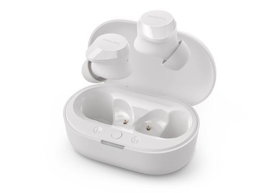 Навушники TWS Philips TAT1209 BT 5.3, IPX4, SBC, Touch control, Білий (TAT1209WT/00) [107433]