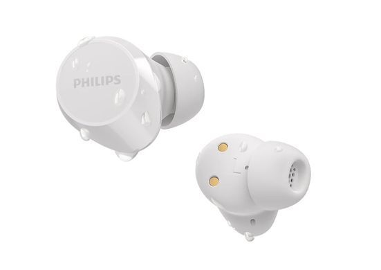 Навушники TWS Philips TAT1209 BT 5.3, IPX4, SBC, Touch control, Білий (TAT1209WT/00) [107433]