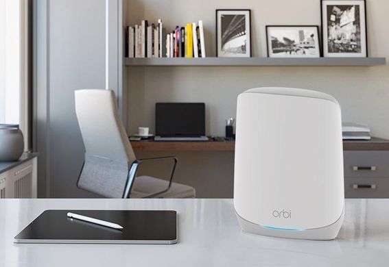 Система WiFi-Mesh NETGEAR Orbi RBK763S AX5400, 3мод, білий (RBK763S-100EUS) [14546]