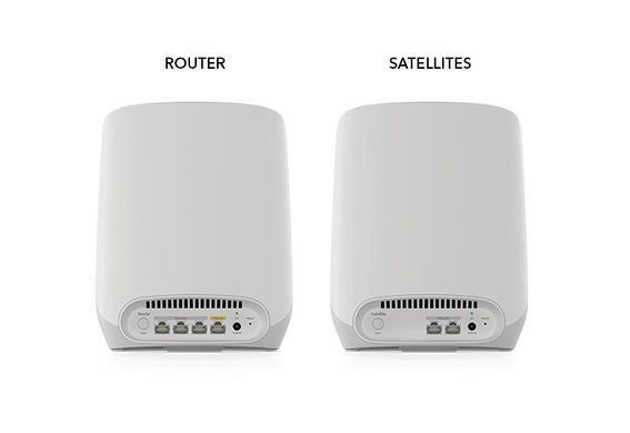 Система WiFi-Mesh NETGEAR Orbi RBK763S AX5400, 3мод, білий (RBK763S-100EUS) [14546]