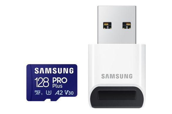 Карта пам&rsquo;яті MICRO SDXC PRO+ 128GB W/READER SAMSUNG (MB-MD128SB/WW) [502047]