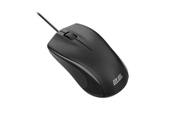 Миша 2E MF130, USB-A, чорний (2E-MF130UB) [103929]