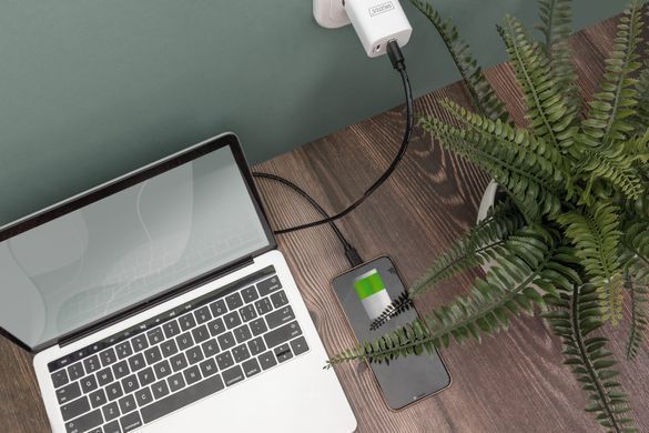 Кабель DIGITUS USB-A > USB-C заряджання/синхронізації, USB 2.0, M/M, 3м, чорний (AK-300148-030-S) [113628]