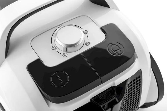 Пилосос Gorenje контейнерний, 800Вт, конт пил -3.3л, HEPA, телескоп трубка, сенсорне упр, білий (VC2201G4AEW) [110854]