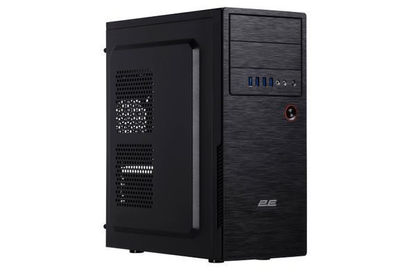 Корпус 2E Alfa E1802 без БЖ 4xUSB3.0, VGA 320мм, ATX, чорний (2E-E1802) [112506]
