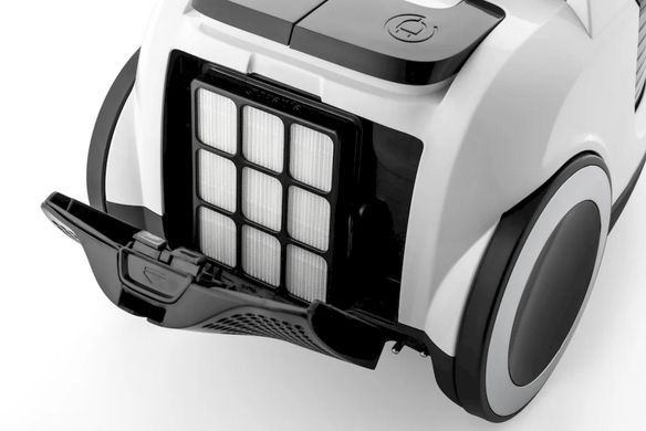 Пилосос Gorenje контейнерний, 800Вт, конт пил -3.3л, HEPA, телескоп трубка, сенсорне упр, білий (VC2201G4AEW) [110854]