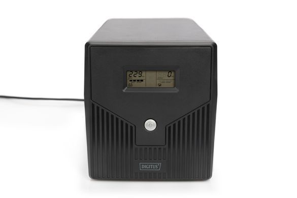 Джерело безперебійного живлення DIGITUS 2000VA/1200W, LCD, RJ45, RS232, USB, 4xSchuko (DN-170076) [102967]