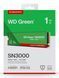 Твердотільний запам&rsquo;ятовувальний пристрій накопичувач (SSD) G4 M.2 NVME 1TB GREEN SN3000 SANDISK (WDS100T4G0E) [501446], фото 4