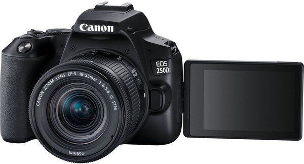 Цифр. фотокамера дзеркальна Canon EOS 250D kit 18-55 IS STM Black (3454C007) [107540]