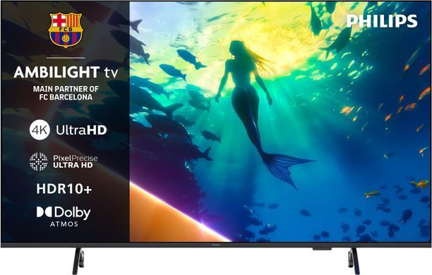 Телевізор 50" Philips LED 4K 60Hz Smart Titan OS Black Ambilight (50PUS8010/12) [111492]