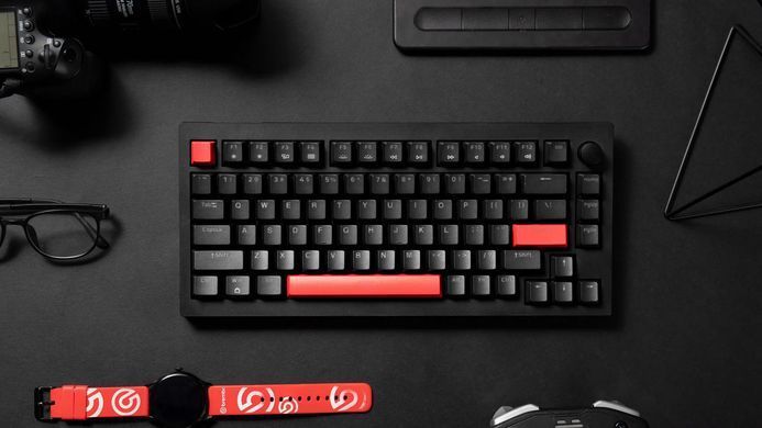 Клавіатура механічна Lemokey X4 84Key, Keychron Brown, USB-A, QMK/VIA, Hot-Swap, EN/UKR, RGB, чорний (X4-H3-UA) [108022]