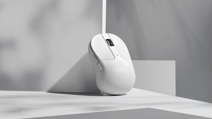 Миша Keychron M4 USB-A/USB-C/WL/BT, білий (M4A3_KEYCHRON) [104119]