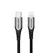 Кабель Vention USB 2.0 C to Lightning Cable 1M Gray Aluminum Alloy Type (TACHF) [802303], фото 1