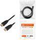 Кабель HDMI (M/M) 2Е 2м, 2.0, Slim High Speed Aluminum, чорний (2EW-1082-2M) [108580], фото 1