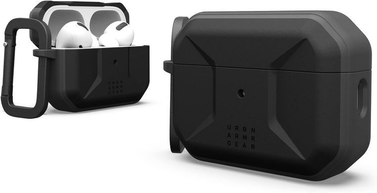 Чохол UAG для AirPods Pro (Gen 2, 2022), Civilian, Black (104124114040) [108729]