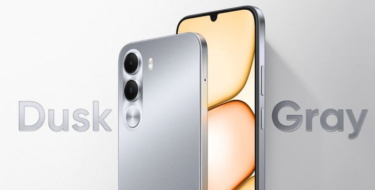 Смартфон Realme C100i 4/128GB (RMX5377) NFC Grey (RMX5377 4/128GB Grey) [620499]