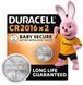 Спеціальна літієва батарейка типу «таблетка» Duracell 2016 3V, (DL2016/CR2016), 2 шт. (5018078/5007667/5010969/5014810) [203671], фото 1