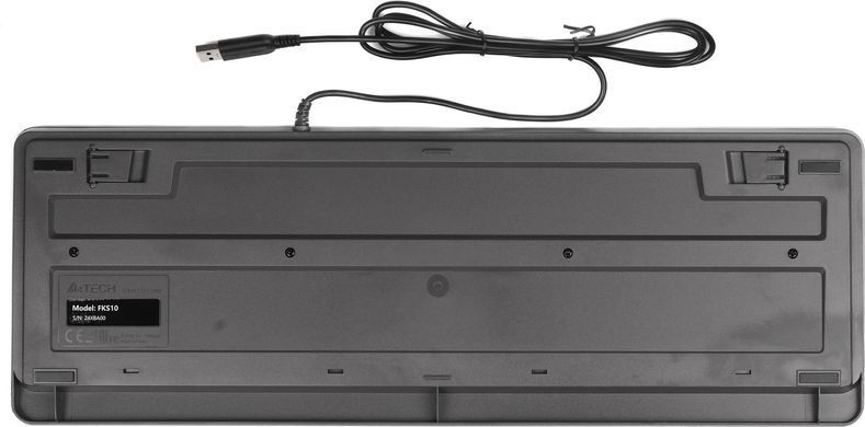 Клавіатура A4Tech Fstyler FKS10 Grey (FKS10 (Grey)) [605915]