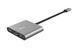 Хаб Trust Dalyx 3-in-1 USB-С > USB-А 3.2/USB-С/HDMI, Алюміній, 0.1м, чорний (23772_TRUST) [108800], фото 4