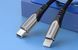 Кабель Vention USB 2.0 C to Lightning Cable 1M Gray Aluminum Alloy Type (TACHF) [802303], фото 4