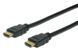 Кабель DIGITUS HDMI (M/M), High speed/Ethernet, 10м, чорний (AK-330107-100-S) [108472], фото 2
