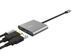 Хаб Trust Dalyx 3-in-1 USB-С > USB-А 3.2/USB-С/HDMI, Алюміній, 0.1м, чорний (23772_TRUST) [108800], фото 5