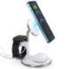 Магнітний бездротовий зарядний пристрій Choetech 3in1 Magnetic wireless charger station for iPhone (T586-F) [603147], фото 3