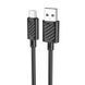 Кабель HOCO X88 Gratified charging data cable for Micro Black (6931474783325) [802385], фото 1
