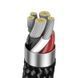 Кабель Baseus Explorer Series Auto Power-Off Fast Charging Data Cable Type-C to IP 20W 1m Black (CATS000001) [802563], фото 6