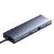 USB-хаб Baseus UltraJoy Series 10-Port HUB Docking Station Space Grey（Type-C to HDMI4K@60Hz*1+VGA*1+USB 3.0*3+PD*1+RJ45*1+SD/TF*1+3.5mm*1） (B0005280C811-00) [806516], фото 6