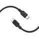 Кабель BOROFONE BX113 Lenny 60W silicone charging data cable C to C(L=2M) Black (6941991115516) [802515], фото 4
