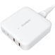 Зарядний пристрій 4xUSB 100W GaN (2хUSB-C+2хUSB-A) Desktop Charger білий Choetech (PD8008-EU-WH) [402138], фото 2